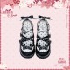 Mademoiselle Pearl Bow Rabbit Shoes(Reservation/4 Colours/Full Payment Without Shipping)